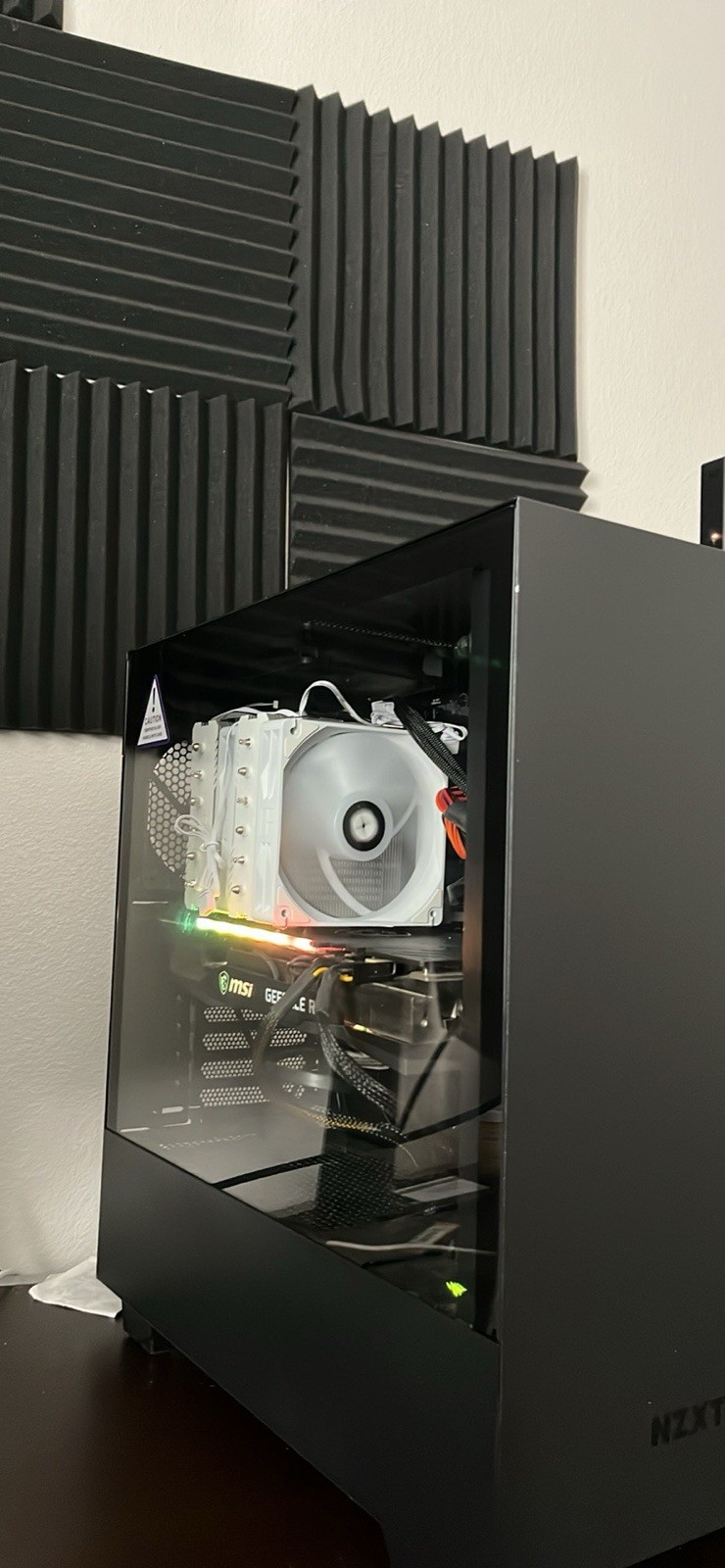 NZXT H510 Black Gaming Desktop Tower PC, RGB Lighting, Dedicated Graphics, HDMI