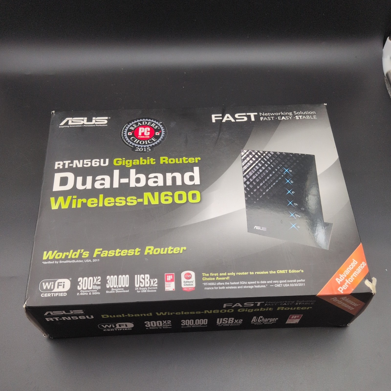 Wireless Router Dual Band Asus RT-N56U  Gigabit Router
