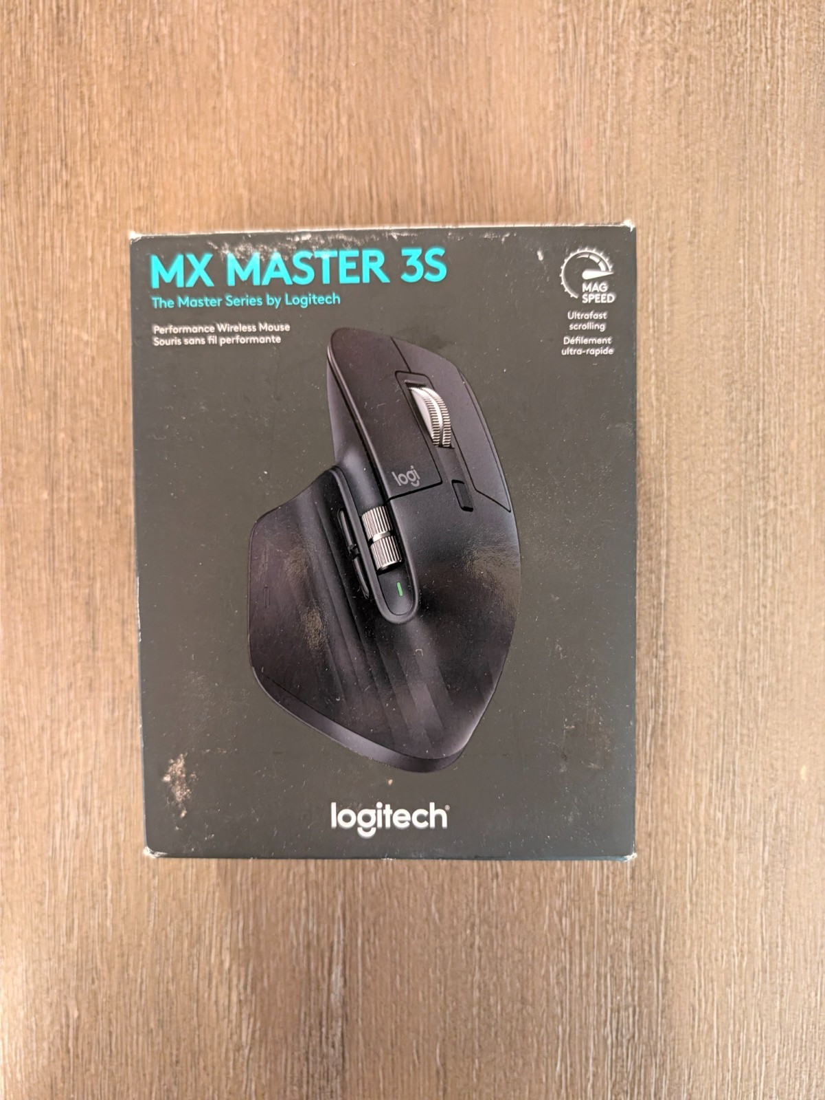 Logitech MX Master 3S Wireless Mouse - Includes USB Receiver