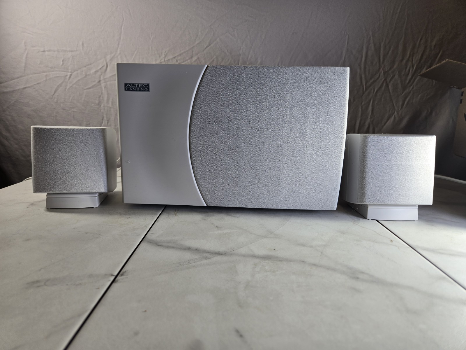 Vintage Altec lansing PowerCube ACS45.1 Computer Speaker System Subwoofer CIB