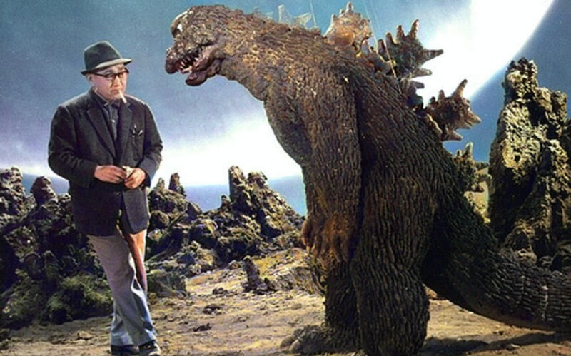 Godzilla  Behind the Scene Mouse Pad Vintage Photo 1956 Classic Monster Movie