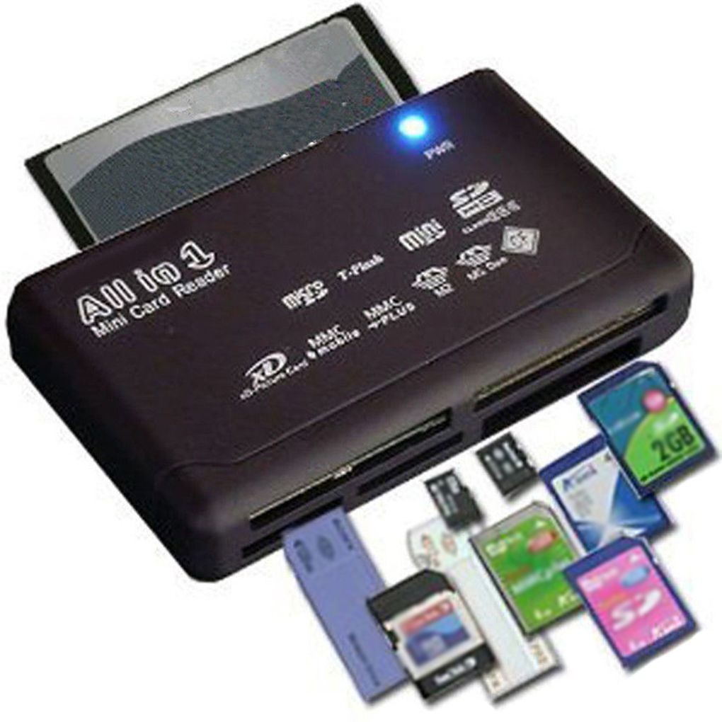 Share USB Memory Card Reader CF XD SD MS | Compact Flash XD Picture Card PC Mac