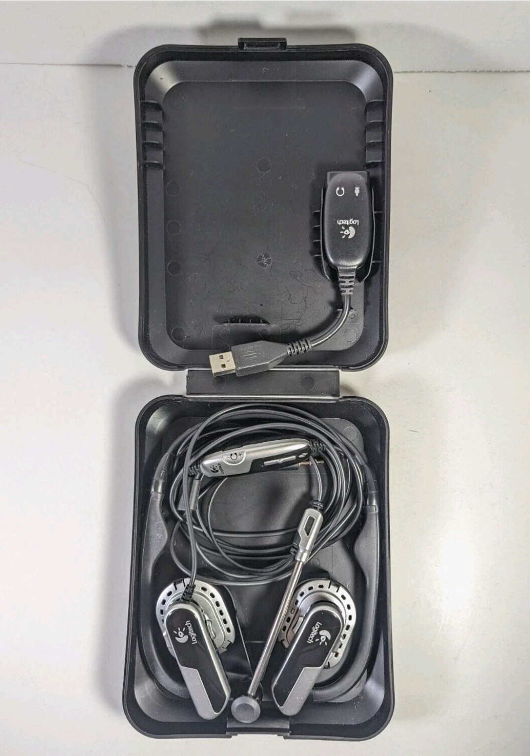 Logitech Premium Notebook Silver/Black Headset