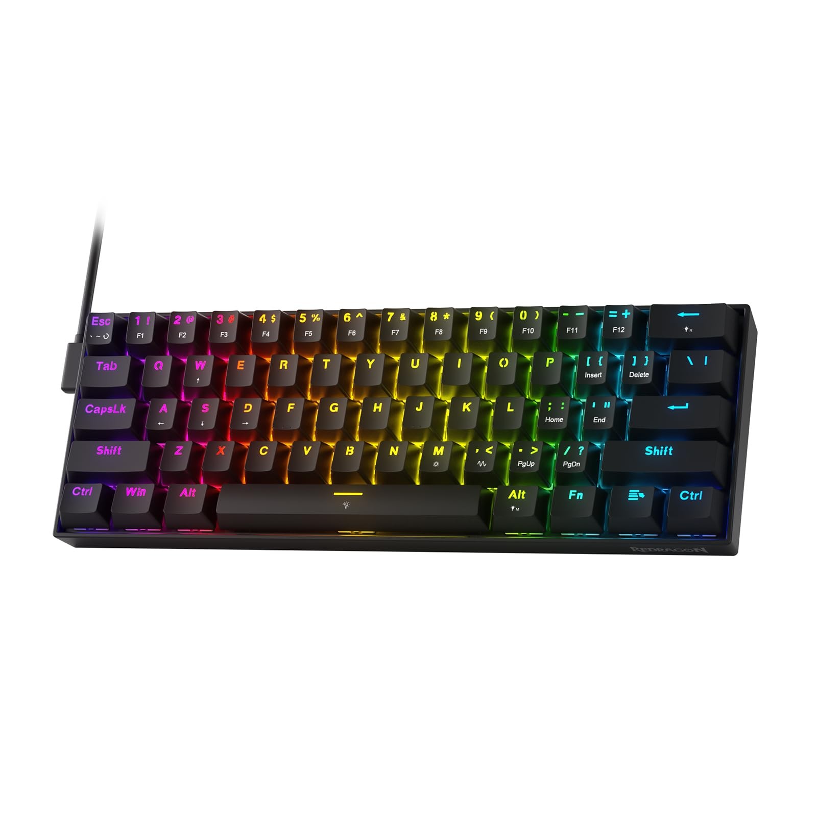 K617 HE Wired Hall-Effect Rapid Trigger Magnetic Gaming Keyboard