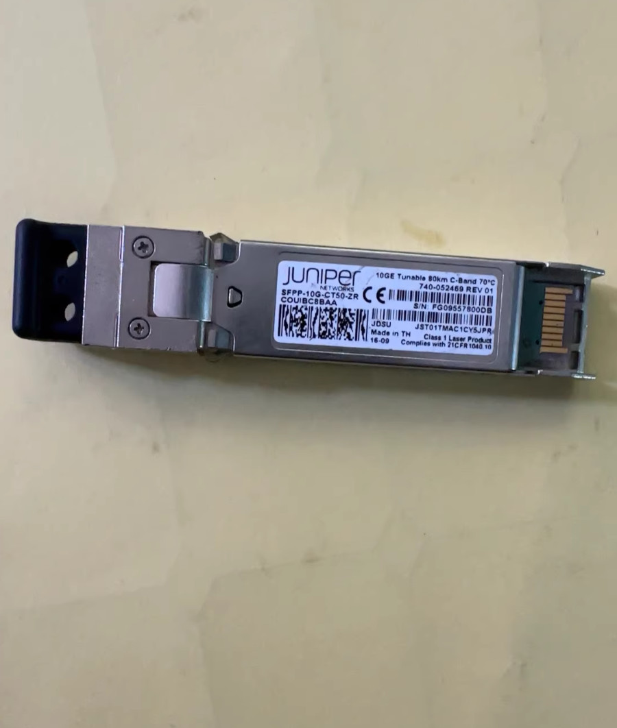 1PC Juniper SFPP-10G-CT50-ZR 740-052469 SFP 10GE Tunable 80km C-Band COUIBC8BAA