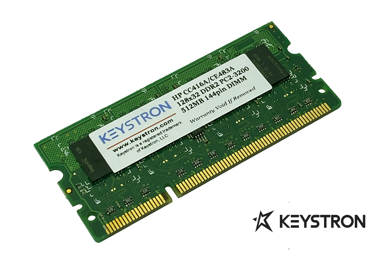 Keystron CC416A 512MB PC2-3200 (400Mhz) 144pin DDR2 SODIMM RAM P3015 P4015 P4515