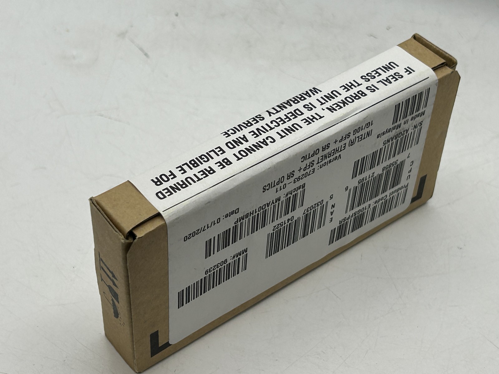 NEW GENUINE INTEL E10GSFPSR E70293-011 FC SFP+ 850nm FTLX8574D3BCV-IT FREE S/H