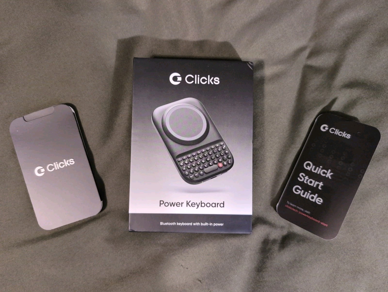 Clicks Power Keyboard Wireless Slide-Out Keyboard & Power Bank - CP-100