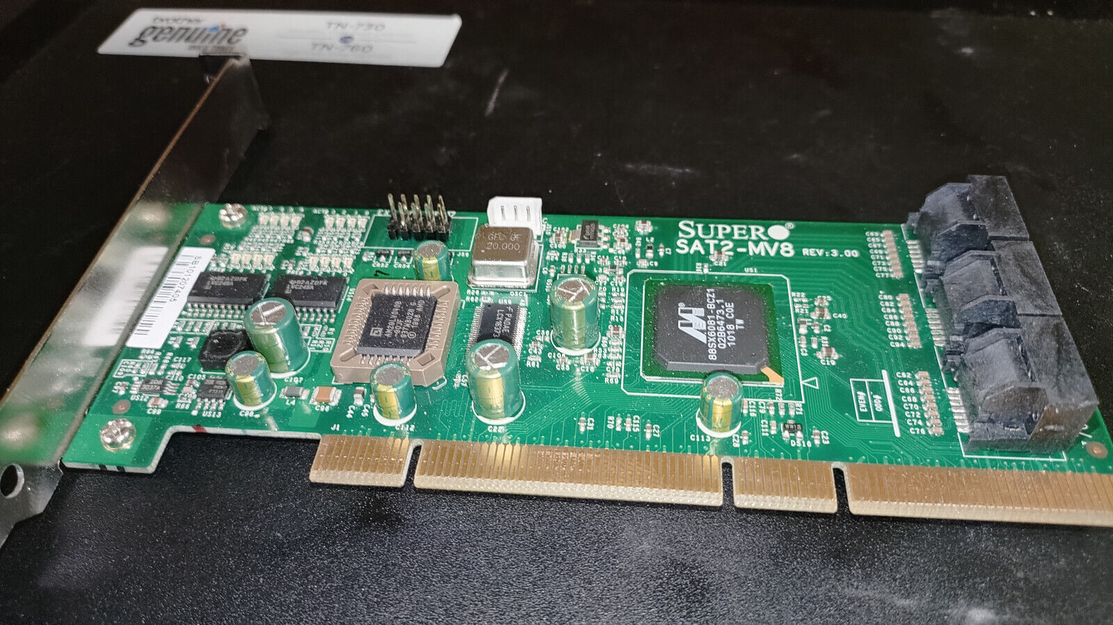 {Supermicro} [AOC-SAT2-MV8] 8-SATA-port High-Profile PCI-X/PCI Controller Card