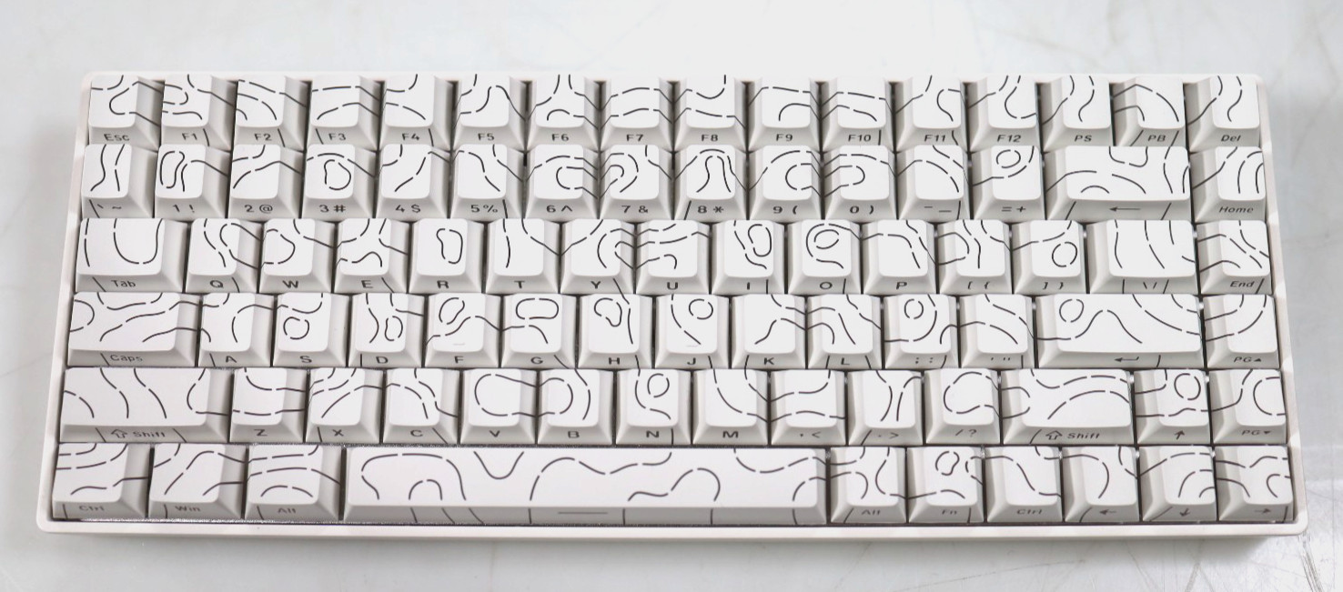 Higround Basecamp 75+ SnowStone 75% Mechanical Gaming Keyboard