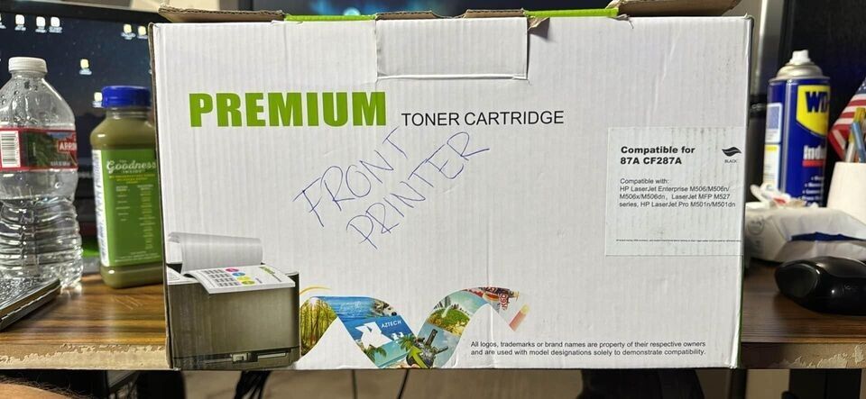 HP CF287A PREMIUM TONER CARTRIDGE Compatible Toner Cartridge 87A Gu