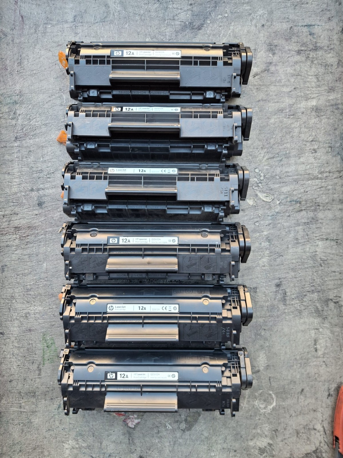 LOT OF 6 GENUINE HP 12A Q2612A  Toner Cartridge Brand New OEM