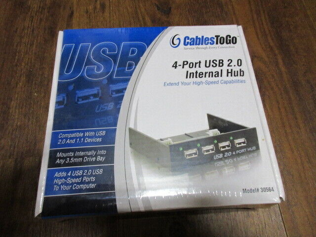 CablesToGo 30564 4 Port Internal USB 2.0 Hub