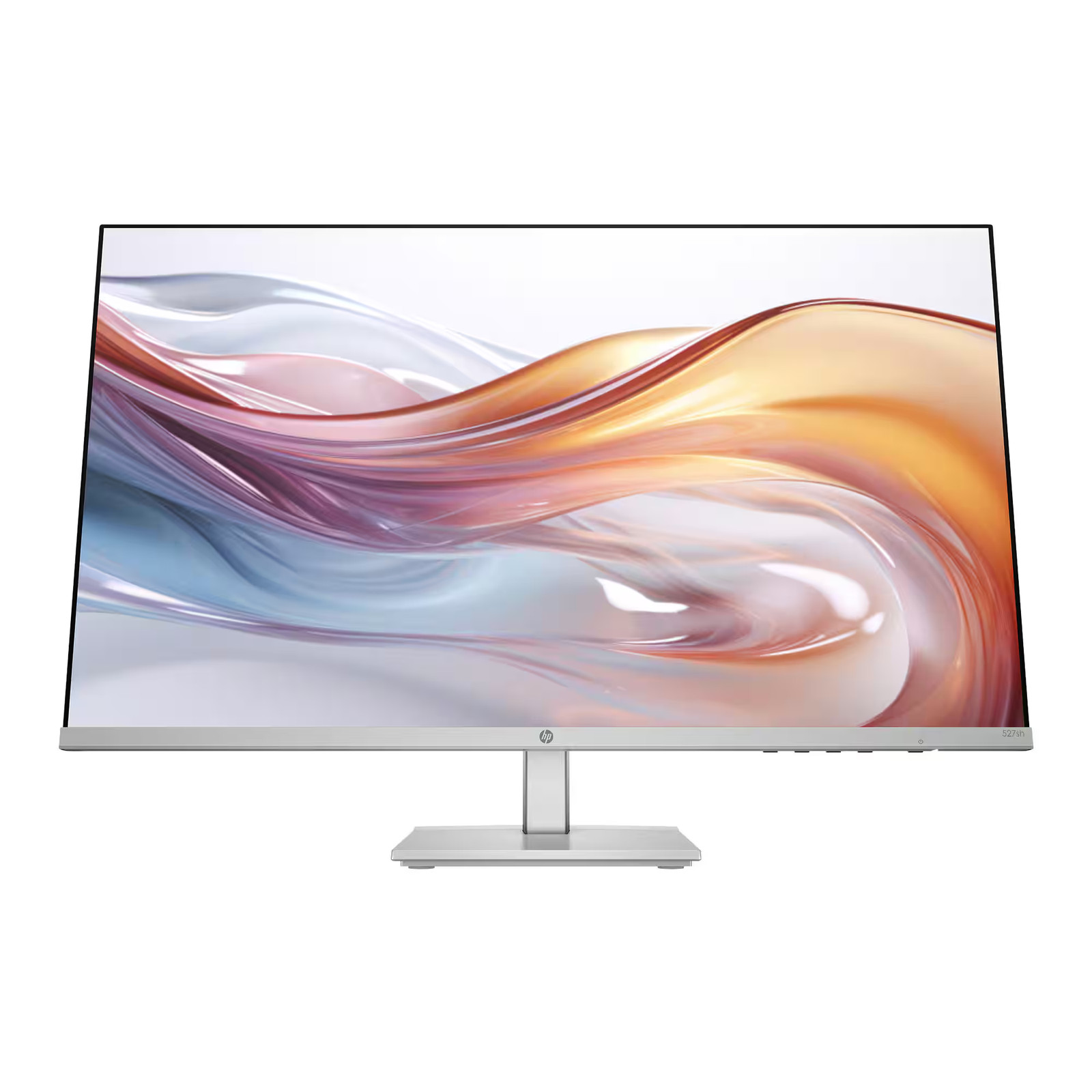 HP - 27" IPS LED FHD 100Hz Monitor with Adjustable Height (HDMI, VGA) - Silve...