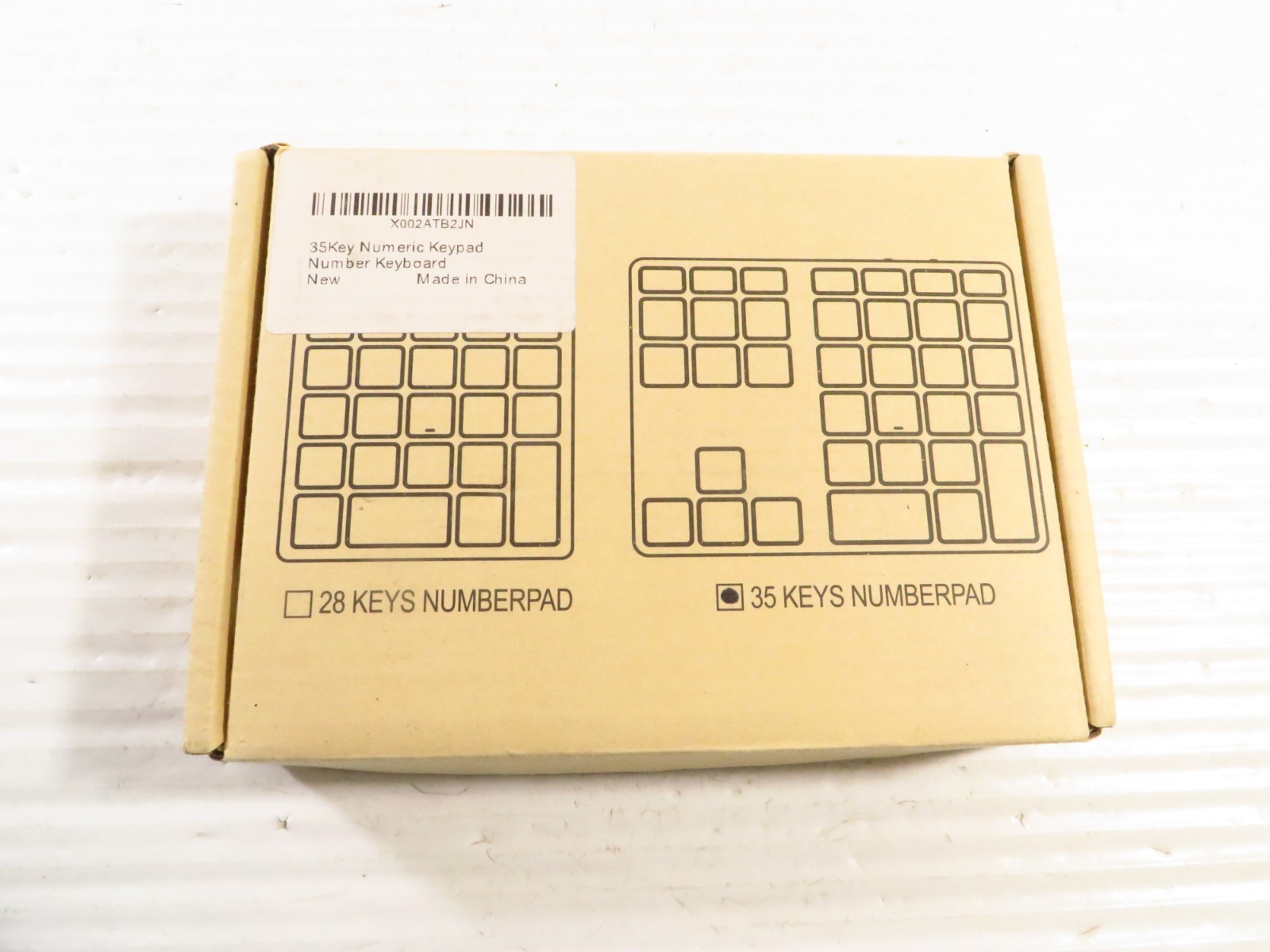 35 Keys Bluetooth-compatible Wireless Numeric Keypad