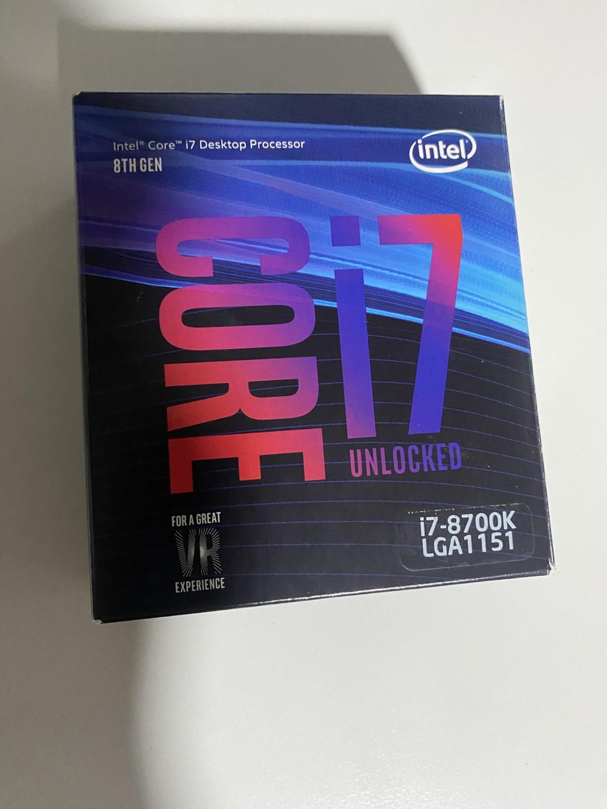 Intel Core i7-8700K SR3QR 3.70GHz 12MB Cache LGA1151 CPU Desktop Processor