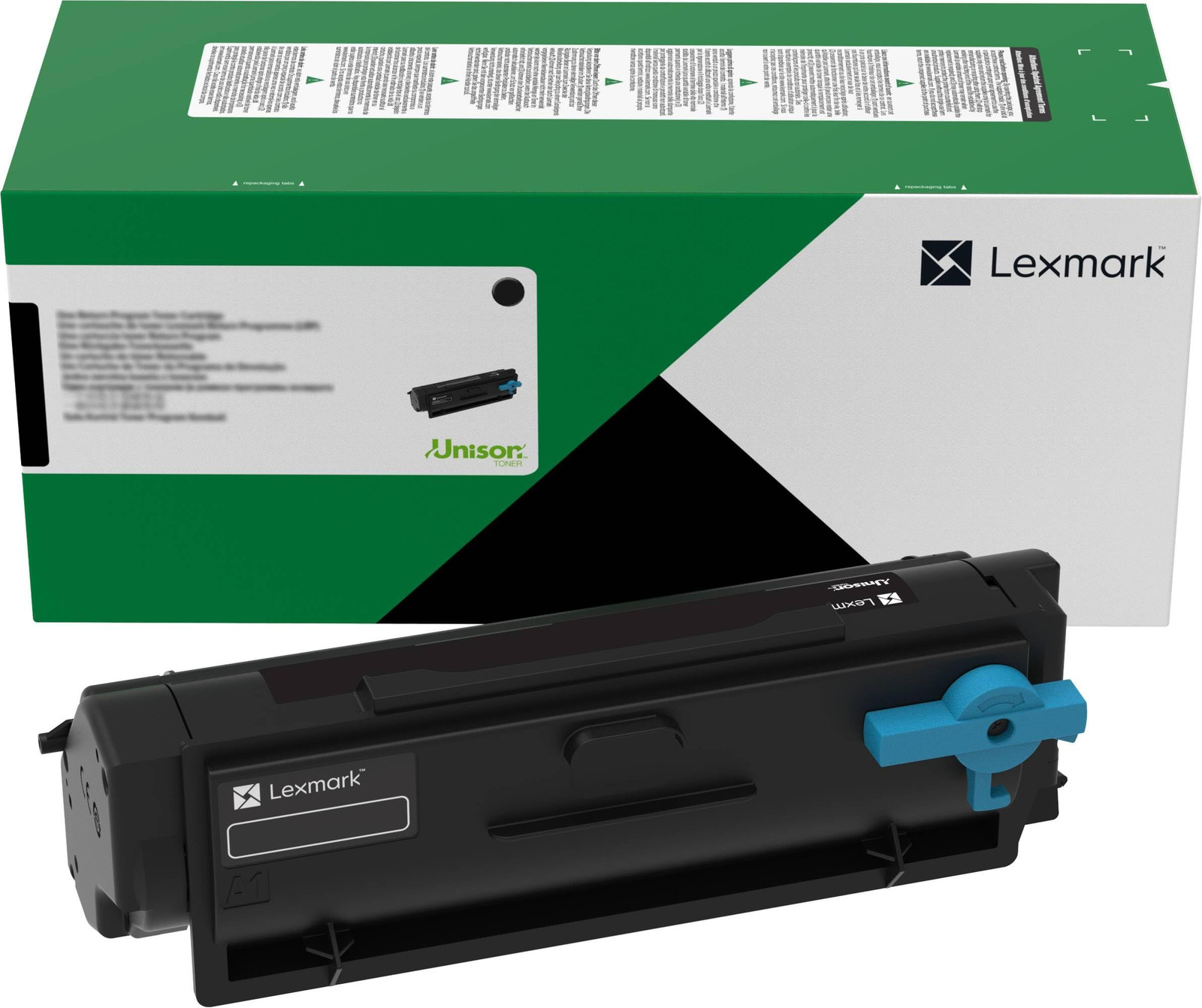 Lexmark 55b1000 Return Program Toner, 3,000 Page-Yield, Standard Yield, Black
