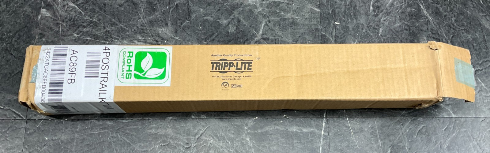 Tripp Lite Adjustable Shelf Kit 1U 4POSTRAILKITWM ✅ ❤️️ ✅ ❤️ NEW OPEN BOX