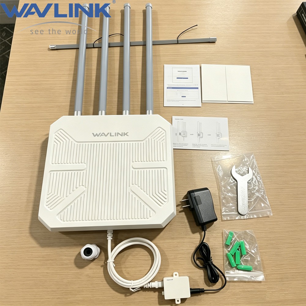 AX1800 Outdoor WiFi 6 Extender Long Range Extender Wireless Router AP with POE