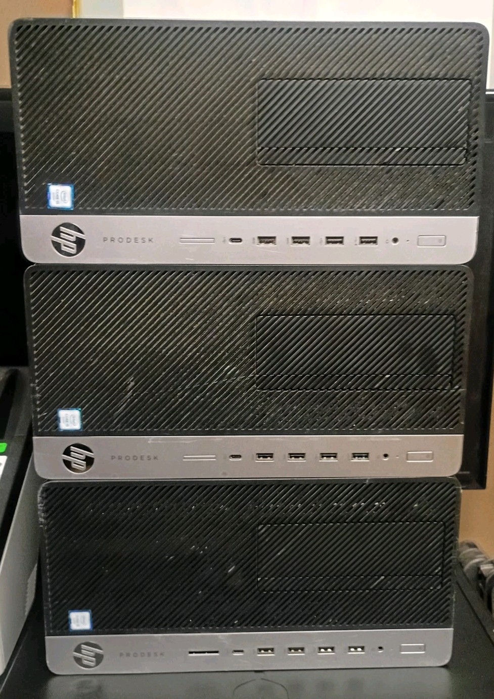 HP ProDesk 600 G3 MT Intel Core i5-7500 3.4GHz 1x8GB RAM No HDD No OS | LOT OF 3