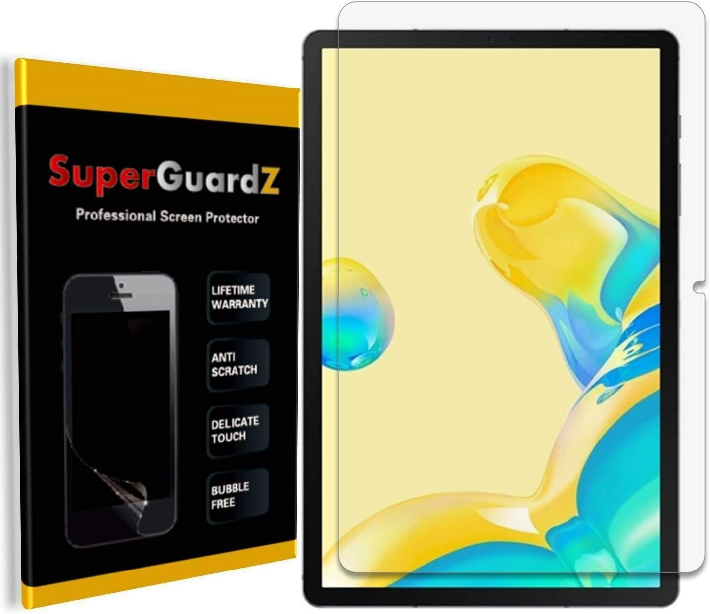 3-Pack Ultra Clear Anti-Scratch Screen Protector for Samsung Galaxy Tab S8+ Plus