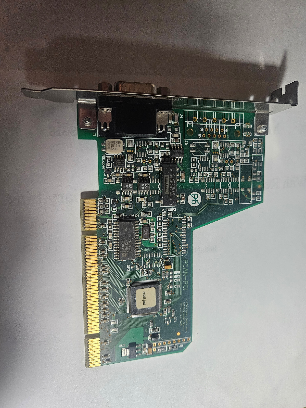 PEAK IPEH-002066 PCAN-PCI Single-Channel CAN PCI Interface Card, 9-Pin D-Sub