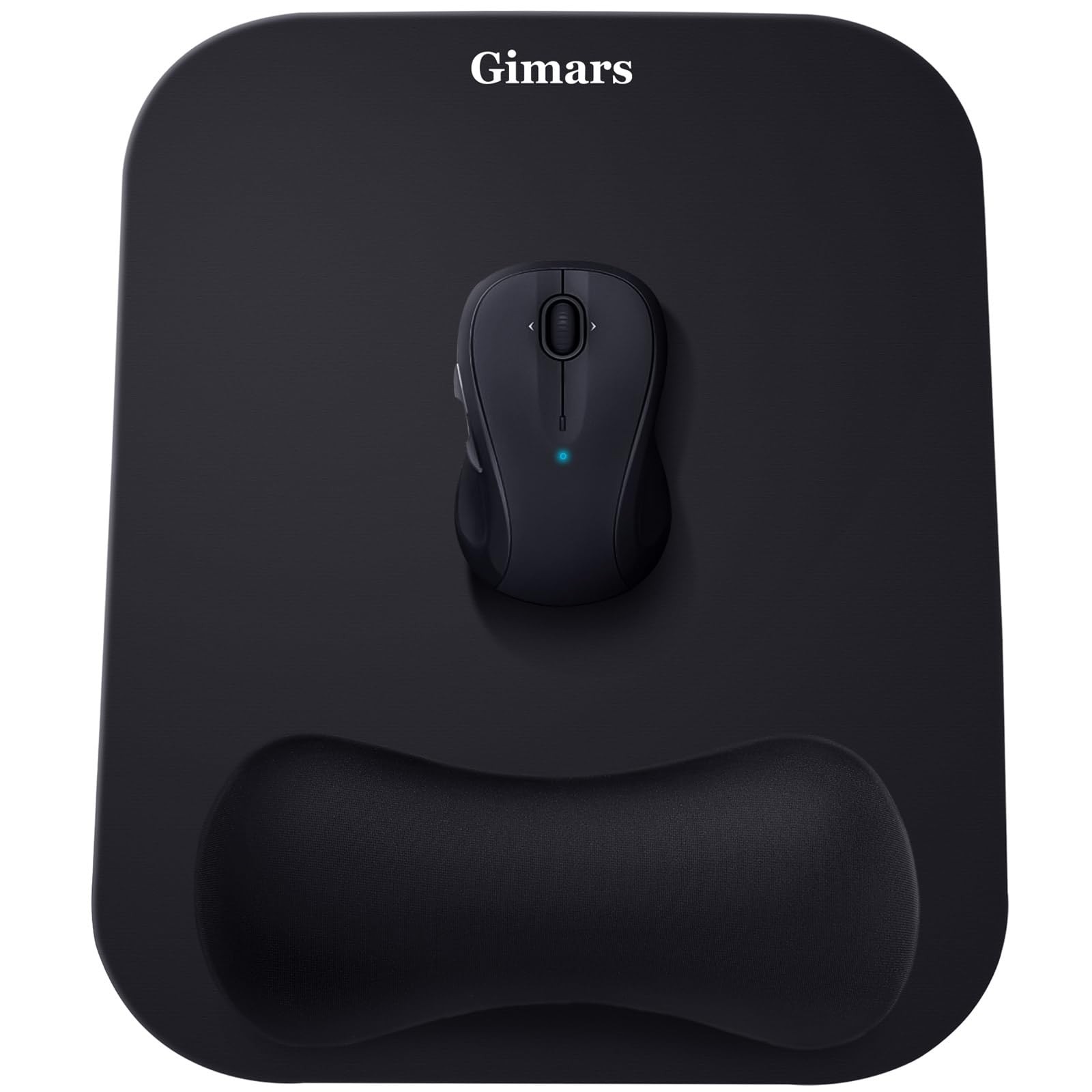 Gimars Large Smooth Superfine Fibre Memory Foam Ergonomic Mouse Pad Wrist Rest
