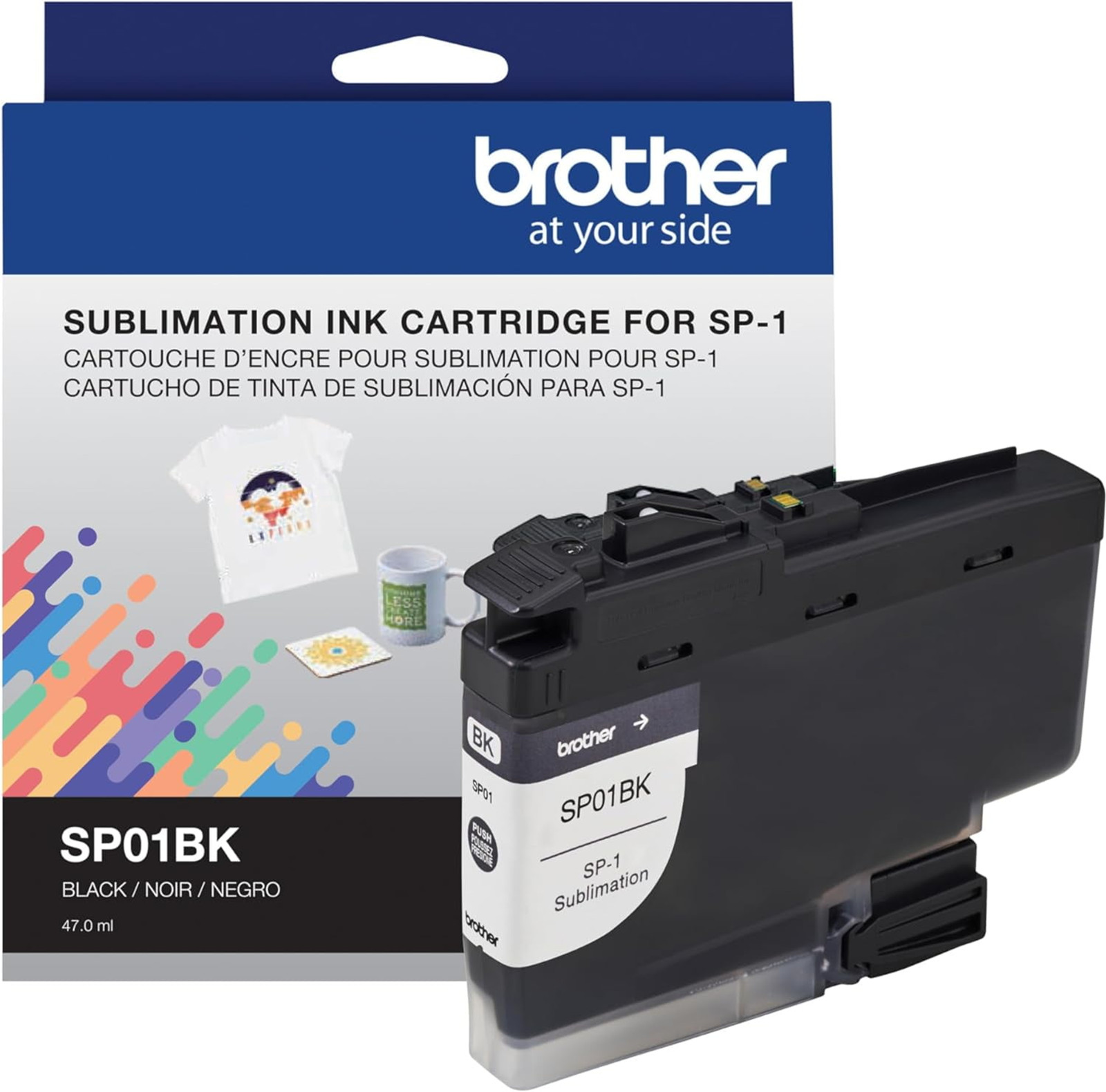 New Genuine Brother SP01 Black Ink Cartridges Bag