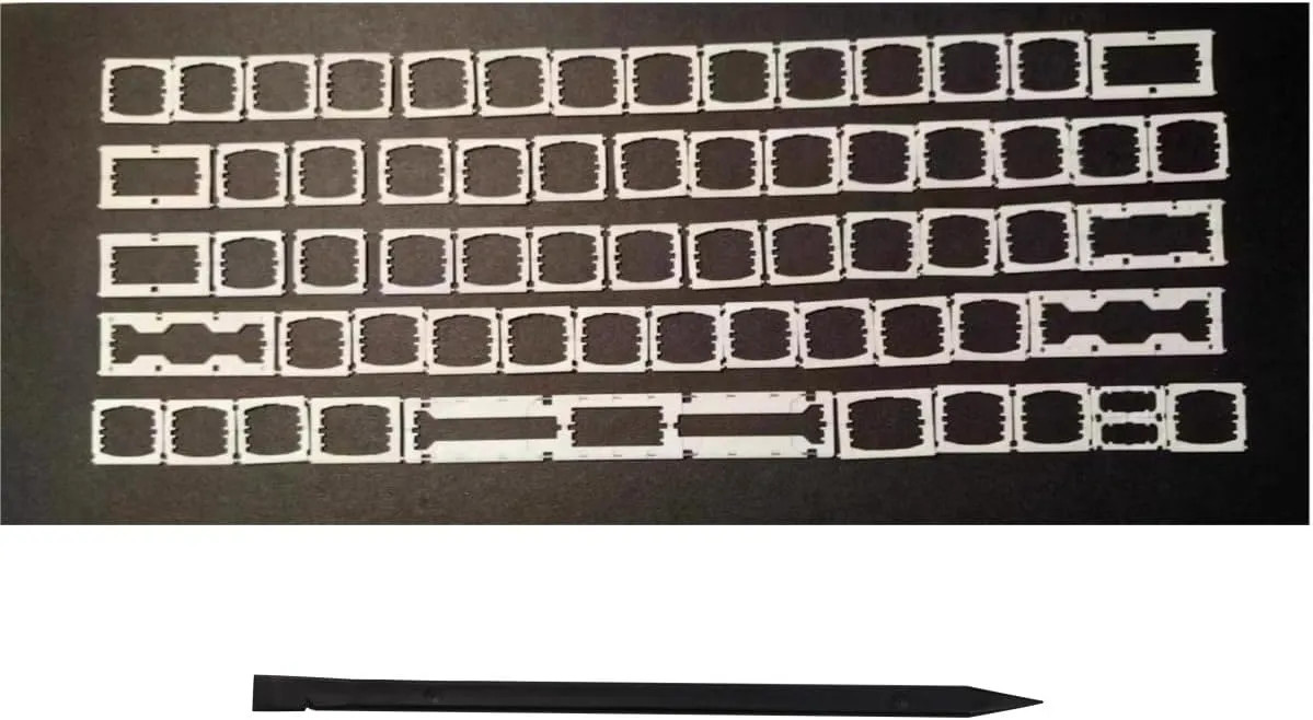 Replacement Keyboard Key Set With Hinge Clip For MacBook Pro Air 13 15 2018 2019