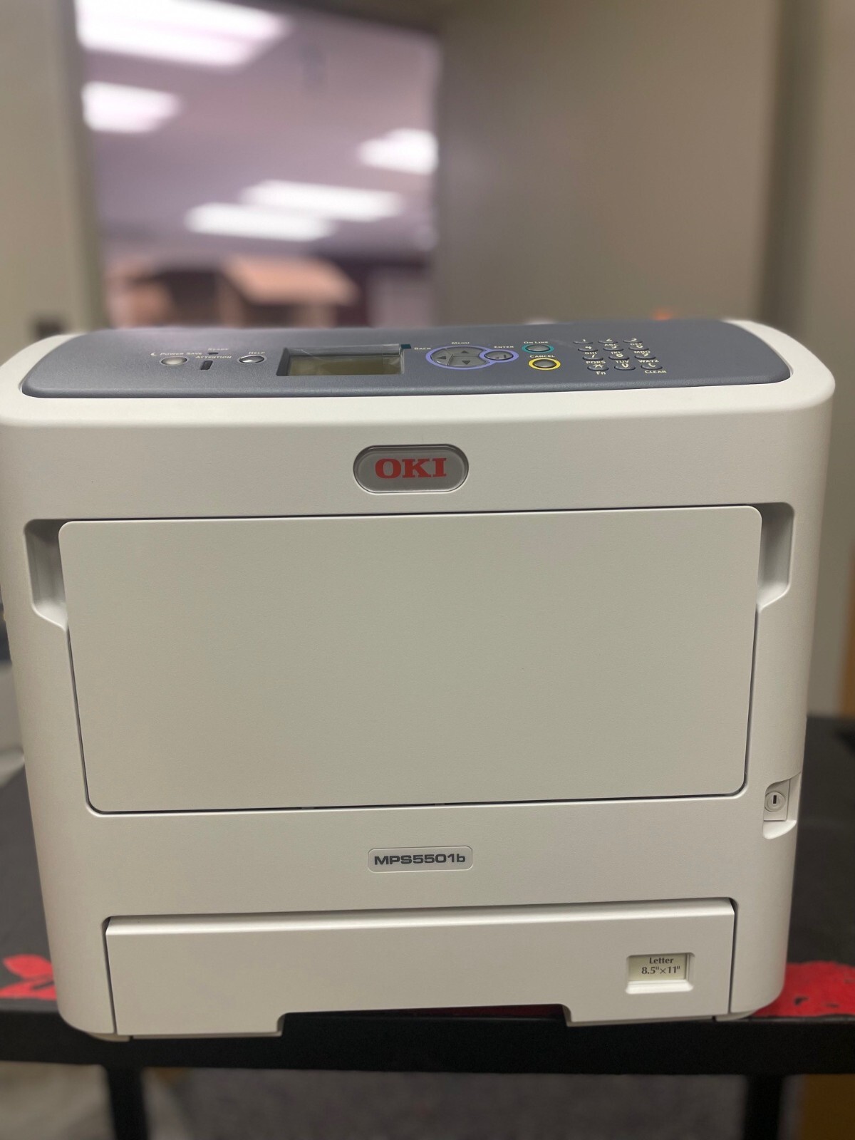 OKI MPS5501b Printer Desktop LED 55 PPM Monochrome New in Box