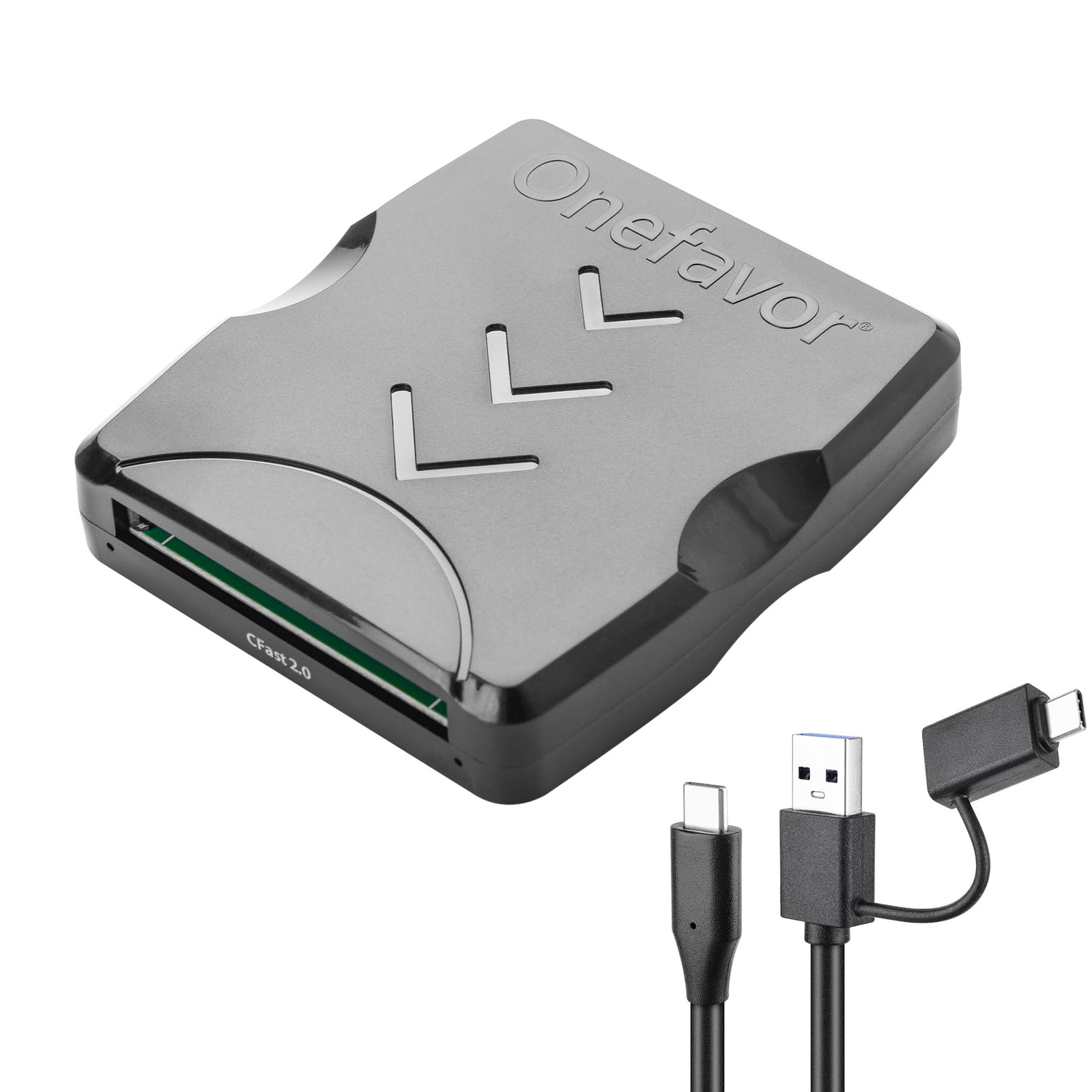 CFast Card Reader, USB 3.0 USB CFast 2.0 Card Reader, Portable CFast Memory C...