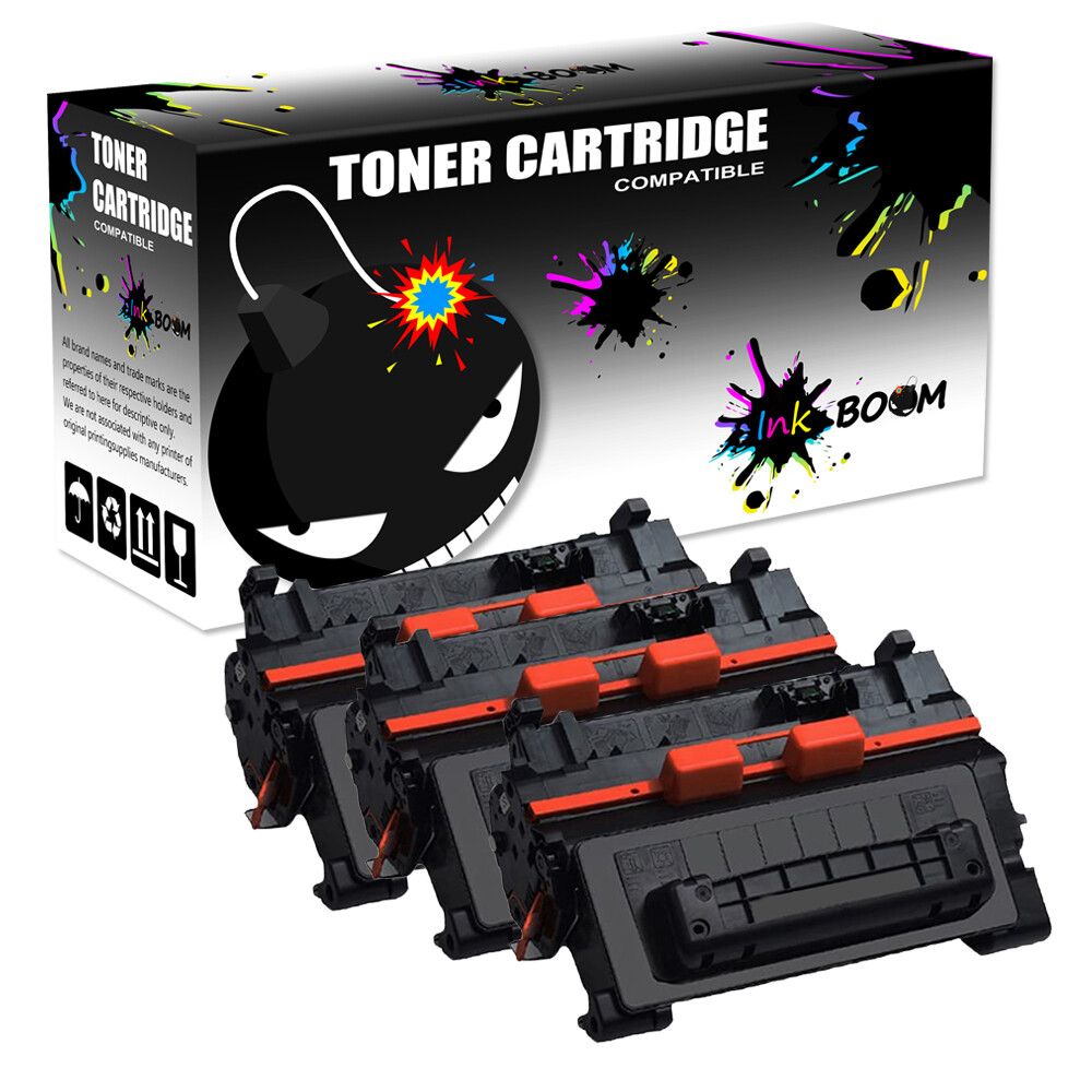 3BK Toner Cartridge replace for HP CE390A 90A LaserJet MFP M601 M602dn M603xh