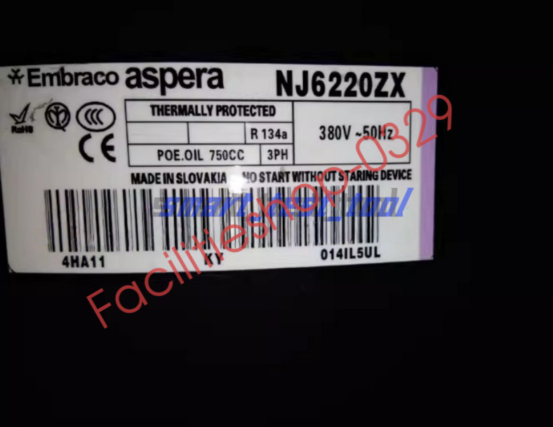 1X NEW refrigerator compressor NJ6220ZX DHL/FedEx