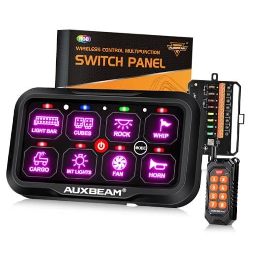 8 Gang Switch Panel RC800 with Wireless Remote Control Up to 165FT - RC800