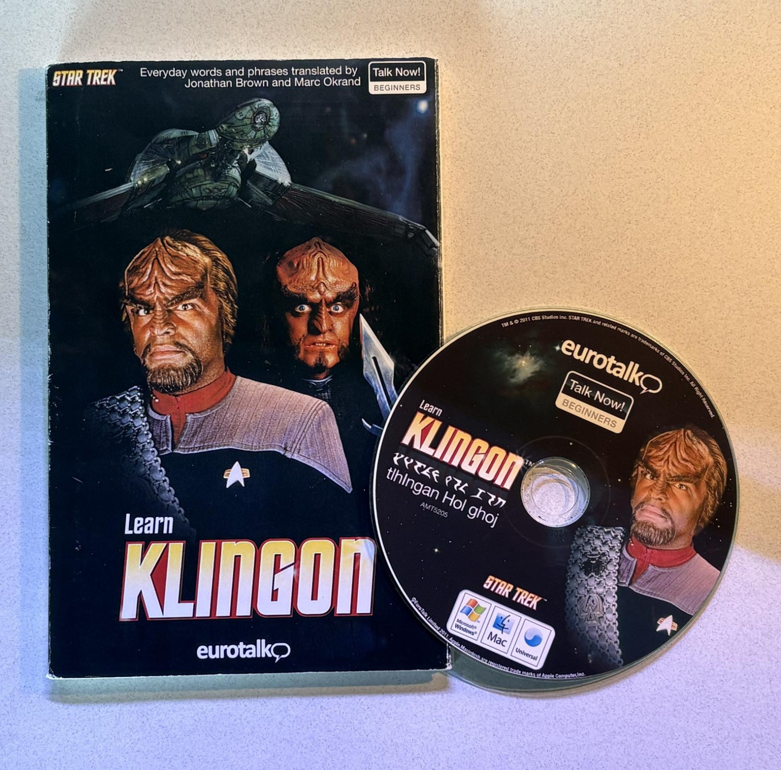 Learn Klingon - Star Trek Fans Will Love Speaking Klingon with this Eurotalk CD