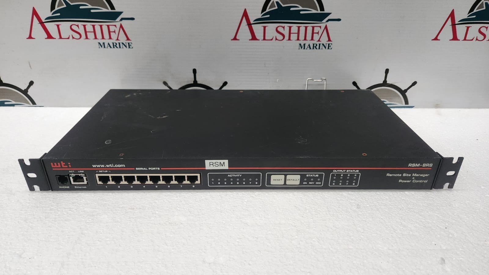 WTI RSM-8R8-1 Remote Site Manager with Power Control