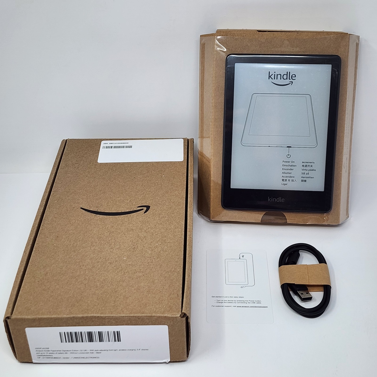 Amazon Kindle Paperwhite Signature Edition 32GB Black Wireless