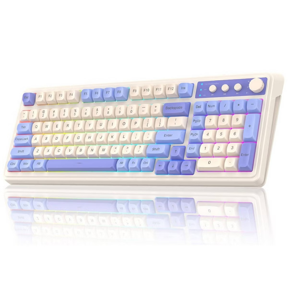 AULA S99 Pro Wireless Mechanical Gaming Keyboard RGB w/ Knob - New & Unused