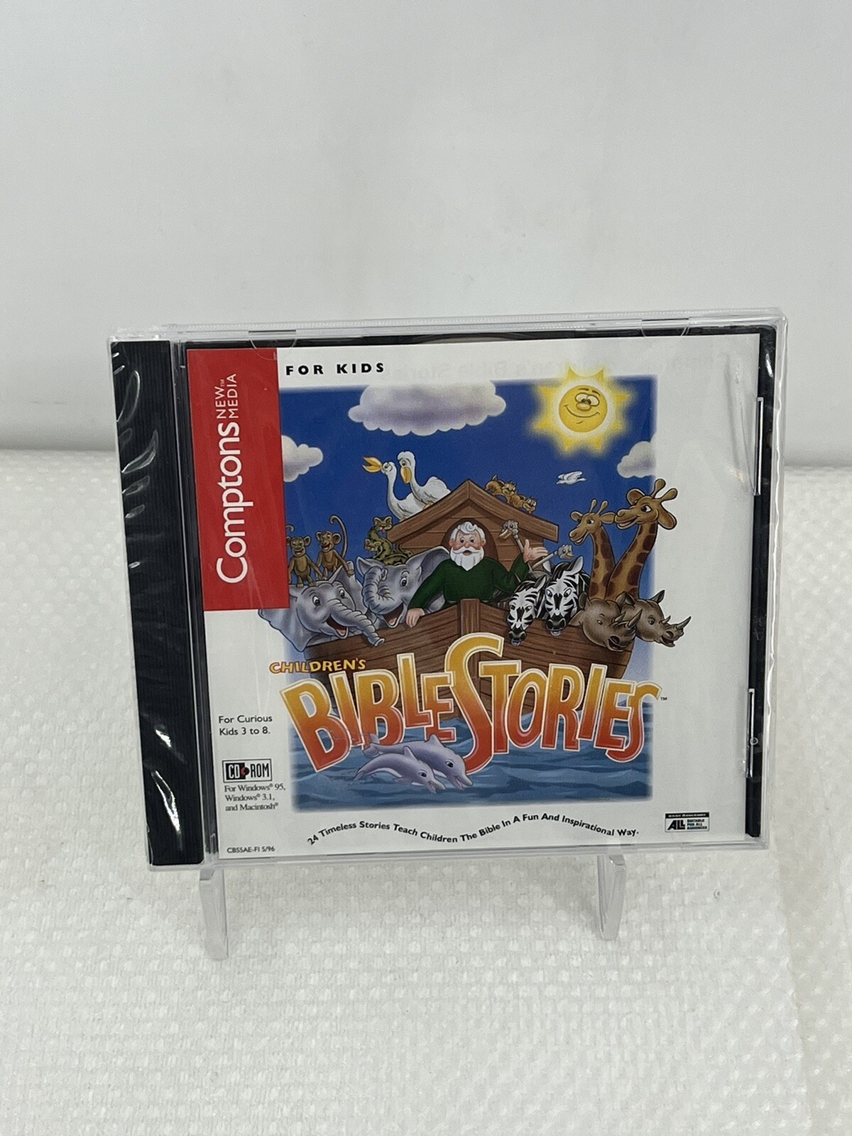 Childrens Bible Stories (Sealed CD-ROM, 1996) Comptons New Media