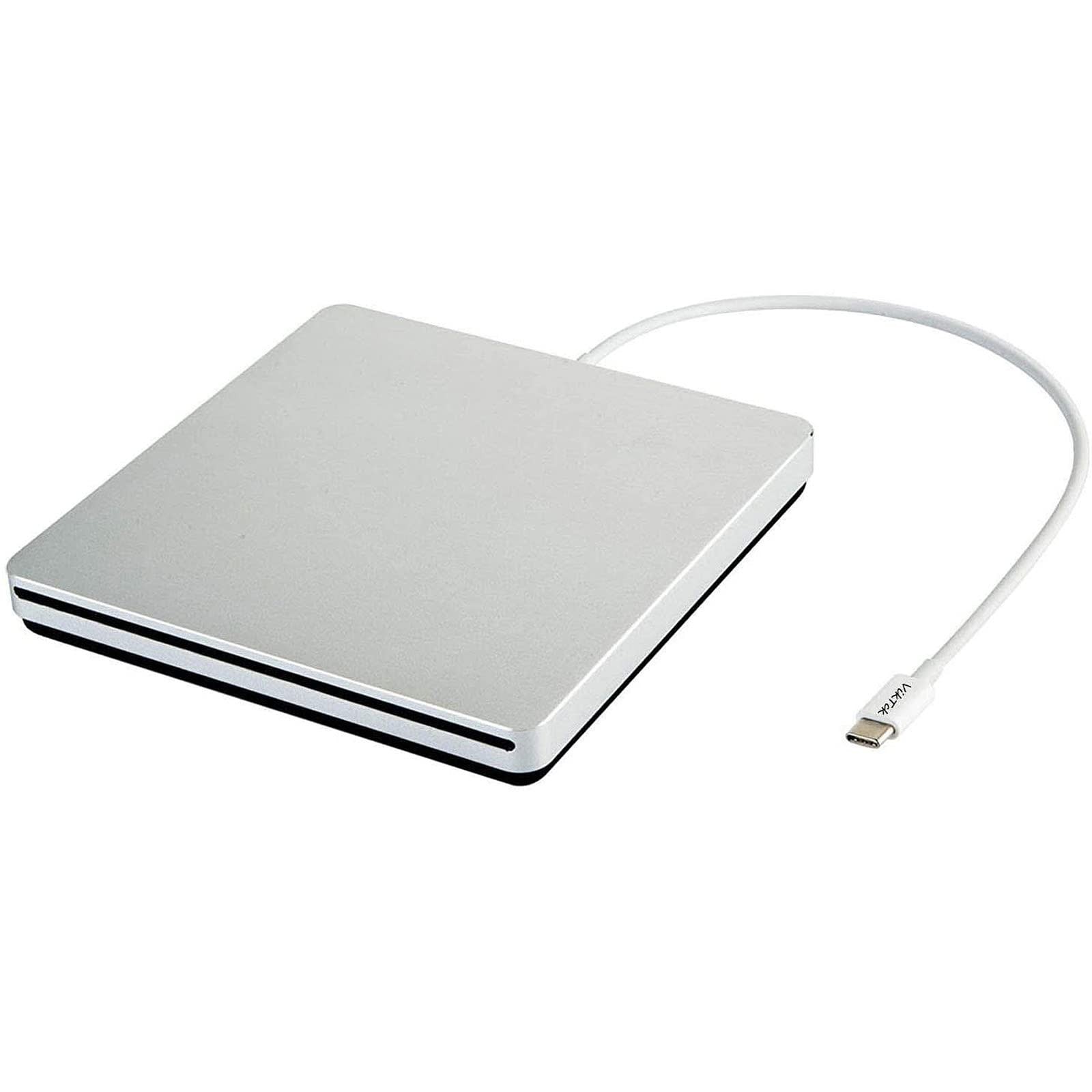 USB-C External DVD/CD Drive Burner Silver Plug & Play MacBook Windows