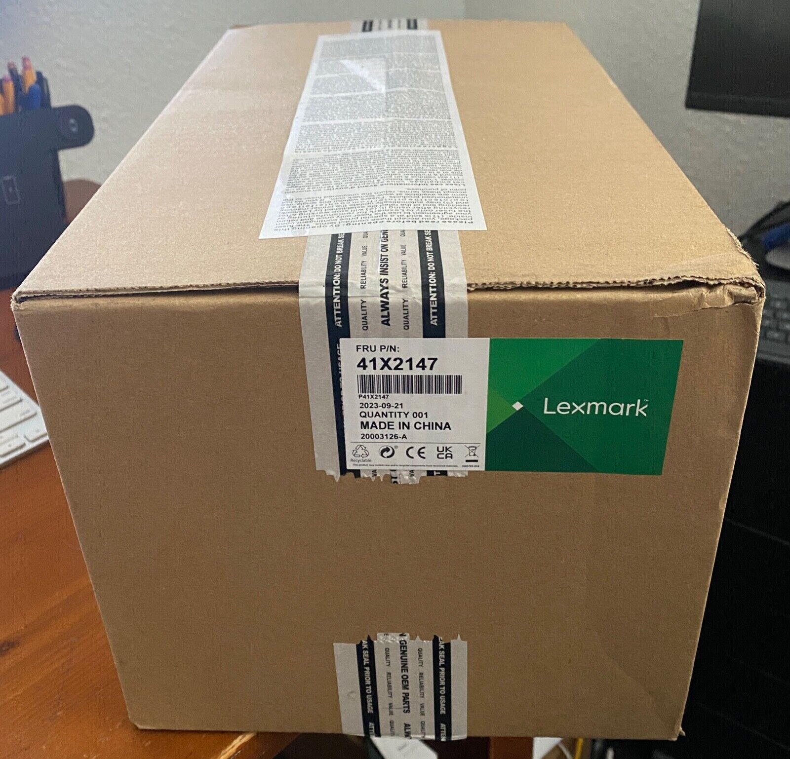 Lexmark Genuine MS725 41x2147 Fuser Unit New in Box