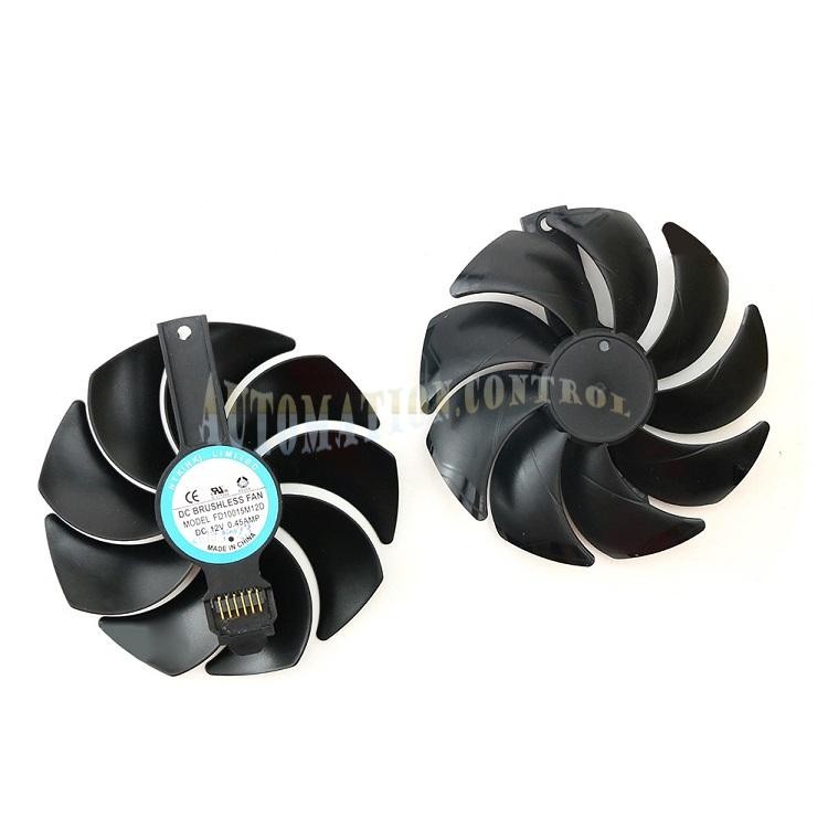 95mm For Sapphire RX 5500 5600 5700XT RX5700 XT Graphics Cooling Fan FD10015M12D