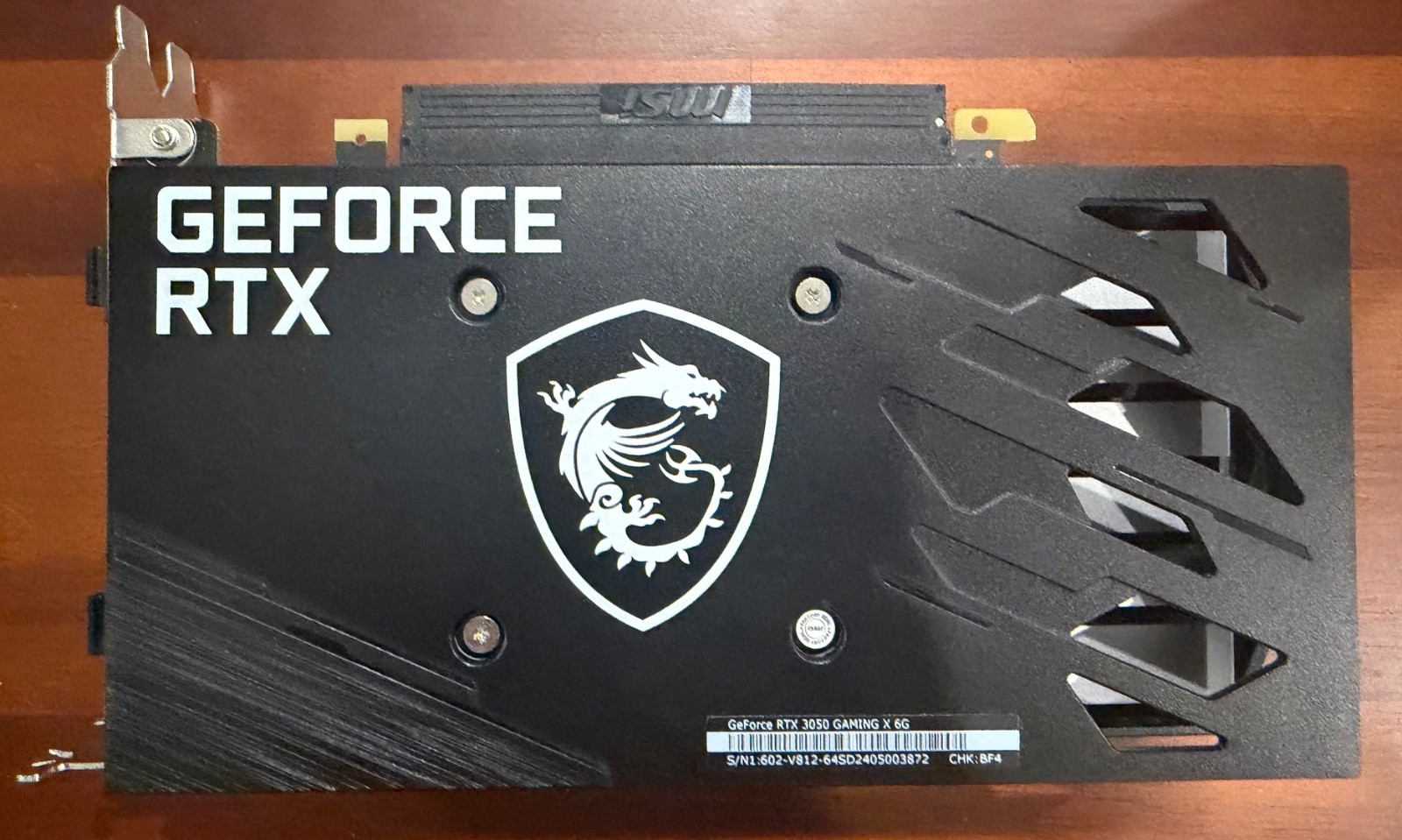 MSI GeForce RTX 3050 6GB GDDR6 Graphics Card G3050GX6
