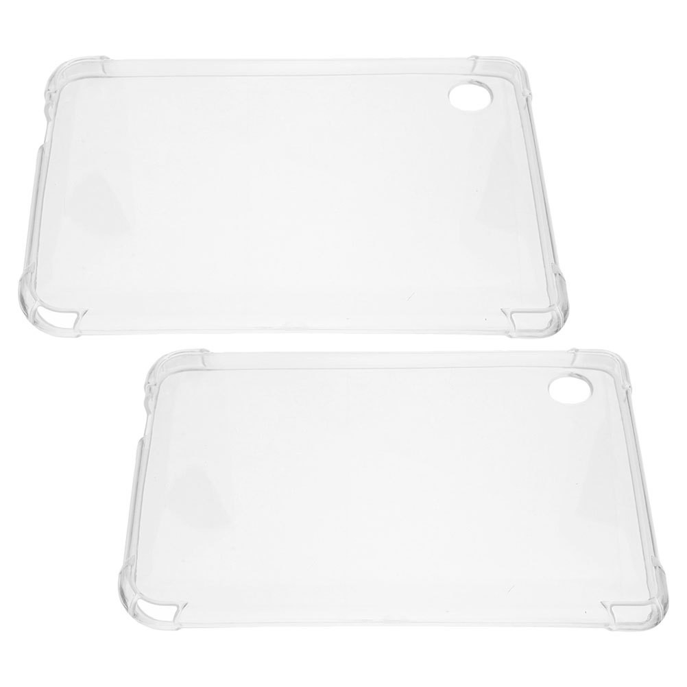 Clear Silicone E-Reader Protective Cases 2Pcs Durable Transparent Book Sleeves