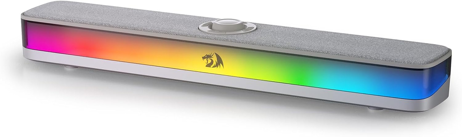 GS515 RGB Desktop Soundbar, 2.0 Channel Stereo Computer Speakers for Desktop wit