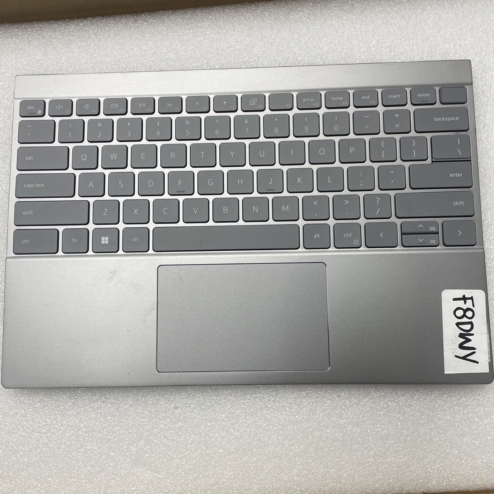 F8DWY Dell Inspiron 13 5310 Laptop Palmrest US Backlit Keyboard WGFFX F8DWY W8