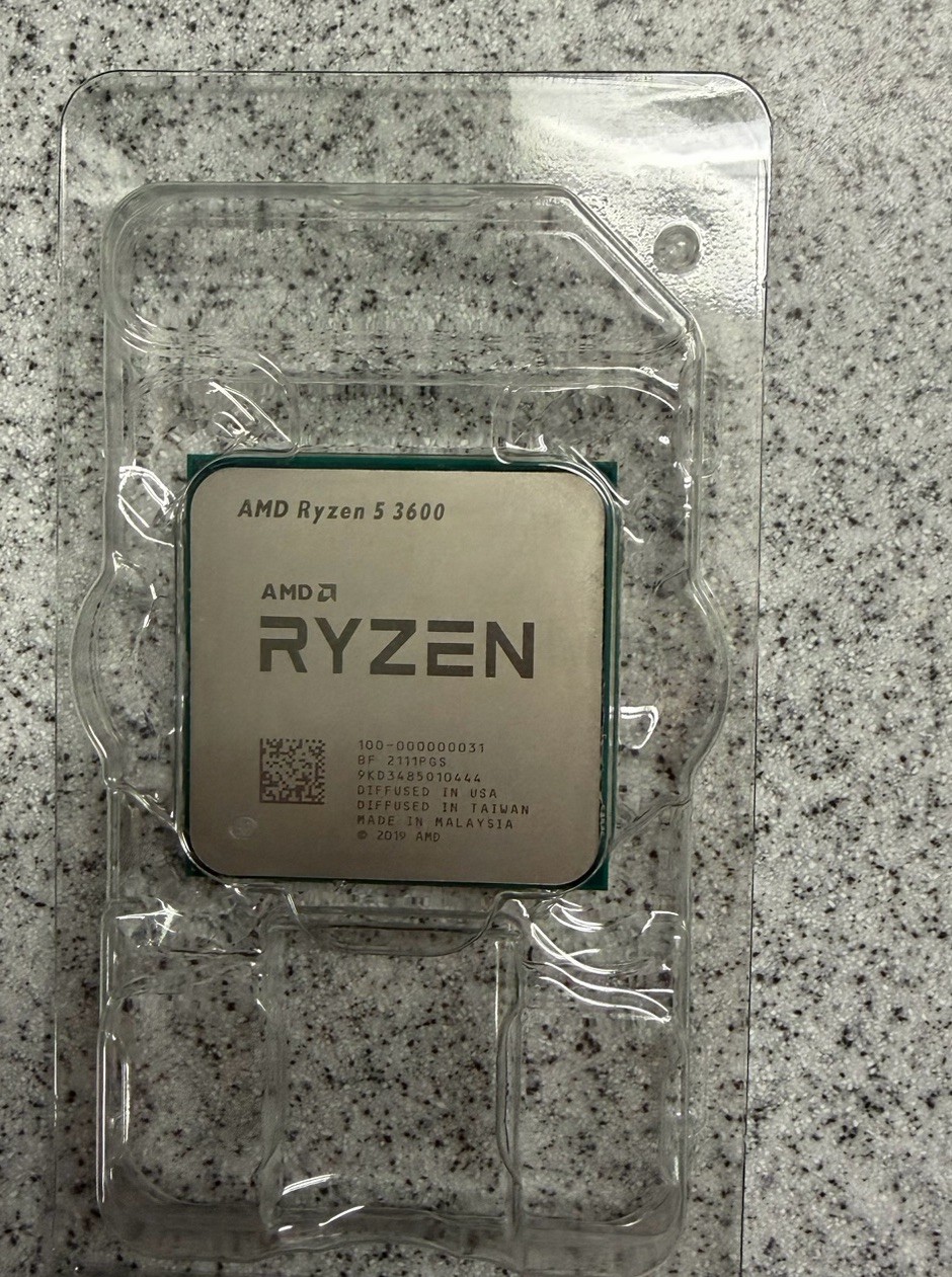 AMD Ryzen 5 3600 Processor 3.6GHz, 6-Core, Socket AM4 with Cooler