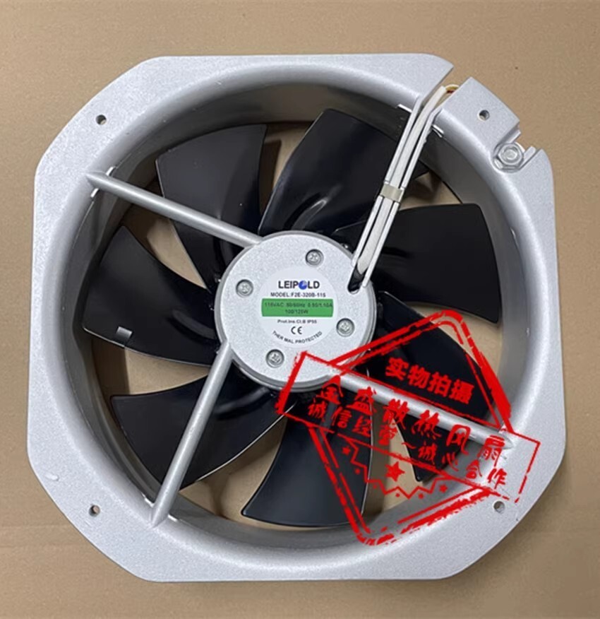 LEIPOLE F2E-320B-115 115V Cabinet Axial Cooling Fan