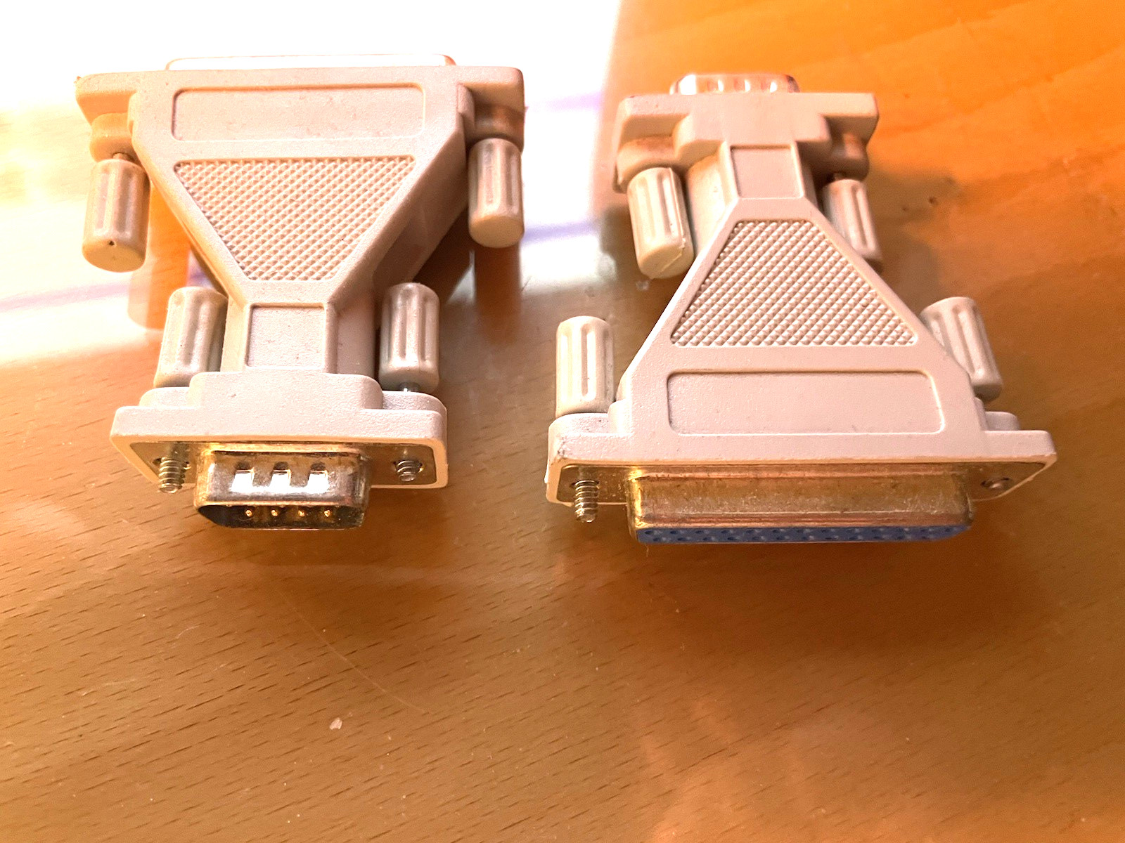 DB25-Female to DB9-Male Serial Adapter.