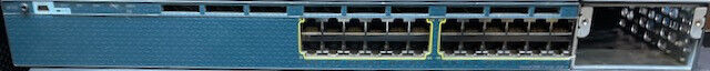 Cisco WS-C3560X-24P-L Catalyst PoE+ Switch w/o NM Module, 1x 715W PSU, 2 Fans